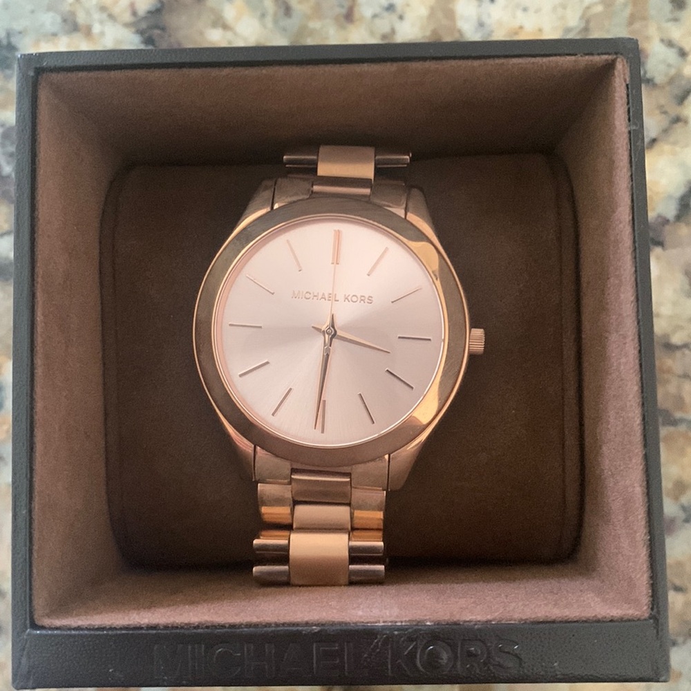 Michael Kors Rose Gold Watch